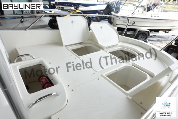 เรือตกปลาใหม่ รุ่น 2018 Bayliner F18 โดดเด่นด้วยเอกลักษณ์ใหม่ มีพื้นที่กว้างขวางที่จะทำให้การตกปลาสะ