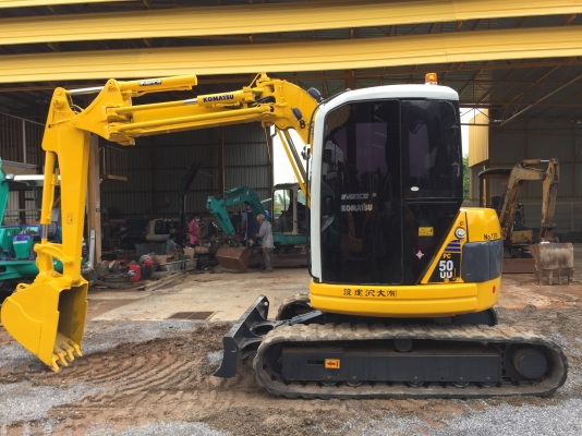 ขายรถขุด KOMATSU PC50UU-2 5ตัน รถเก่านอก 4,xxx ชั่วโมง ส่งฟรีทั่วไทย