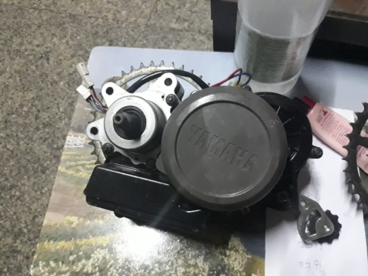 มอเตอร์ มอเตอร์ไซด์จักรยานไฟฟ้า ญี่ปุ่นยี่ห้อYAMAHA