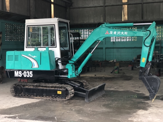 MITSUBISHI MS035  เครื่องปั้มดี ระบบไว เอวแน่น ช่วงล่างเต็ม สภาพเช็คพร้อมใช้งาน เอกสารอินวอยครบ ราคา290,000บาทต่อลองได้ สนใจติดต่อ096-541-1713 วัชรัตน์ รถขุดดีมีคุณภาพต้อง #ร้านแสนเจริญแทรกเตอร์ (เจ้าของขายเองโดยตรง)