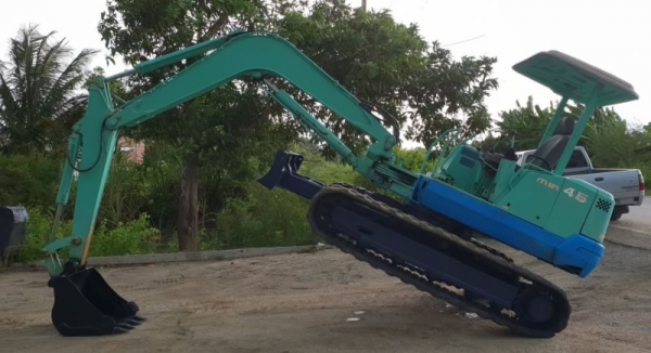 ขายด่วนรถเเบคโฮ มิสซูMM45เทียบเท่าPD45รถนอกเพื่งนำเข้ามาใหม่สวยเดิมๆเคื่องดีปั่มแรงคอลโทลสั่นปั้มนิ้ว บูมอามร์สวยเร็วแรงไม่โหลด เครื่องมิสซู4สูบระบบเต่ากะต่ายครบรถยังไม่เคยใช้งานในไทยเลย