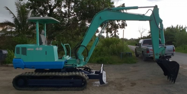 ขายด่วนรถเเบคโฮ มิสซูMM45เทียบเท่าPD45รถนอกเพื่งนำเข้ามาใหม่สวยเดิมๆเคื่องดีปั่มแรงคอลโทลสั่นปั้มนิ้ว บูมอามร์สวยเร็วแรงไม่โหลด เครื่องมิสซู4สูบระบบเต่ากะต่ายครบรถยังไม่เคยใช้งานในไทยเลย