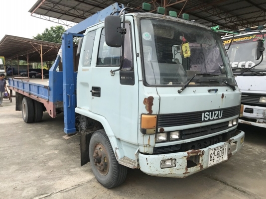 ขายรถบรรทุกหกล้ออีซูร็อคกี้ เครื่อง6SA1- 210 แรงม้า