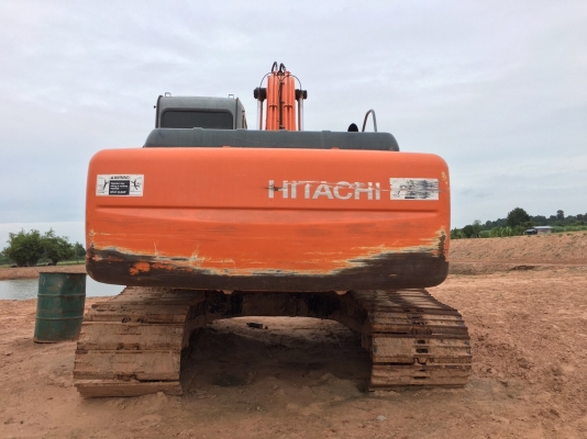 แบคโฮ ยี่ห้อ HITACHI   รุ่น ZX 200-1 รถใช้งาน 9,299 ชั่วโมง มีเล่มทะเบียน