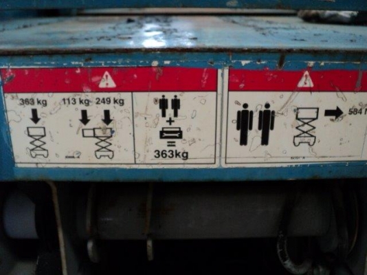 กระเช้าไฟฟ้า X-LIFT GENIE GS3246DC ยกสูง 9.8 เมตร มือสองญี่ปุ่น