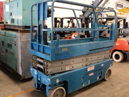 กระเช้าไฟฟ้า X-LIFT GENIE GS3246DC ยกสูง 9.8 เมตร มือสองญี่ปุ่น กระเช้าไฟฟ้า X-LIFT GENIE GS3246DC ยกสูง 9.8 เมตร มือสองญี่ปุ่น