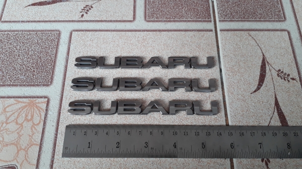 เพลท SUBARU แท้ เพลท SUBARU แท้