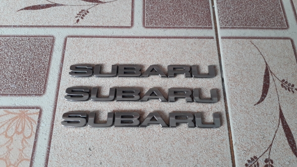 เพลท SUBARU แท้ เพลท SUBARU แท้
