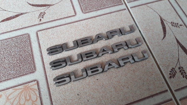 เพลท SUBARU แท้ เพลท SUBARU แท้
