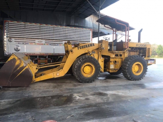 ขาย รถตัก FURUKAWA FL200B ซื้อเก่านอกมา ต่อแขน ขยายบุ้งกี๋เรียบร้อย รถพร้อมใช้งานมาทดลองขับได้เลย
