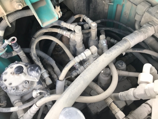 KOBELCO SK135SR-1ES # YY04-10213 มีลายต่อหัวเจาะ มือสองญี่ปุ่น