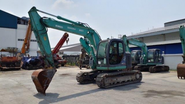 KOBELCO SK135SR-1ES # YY04-10213 มีลายต่อหัวเจาะ มือสองญี่ปุ่น