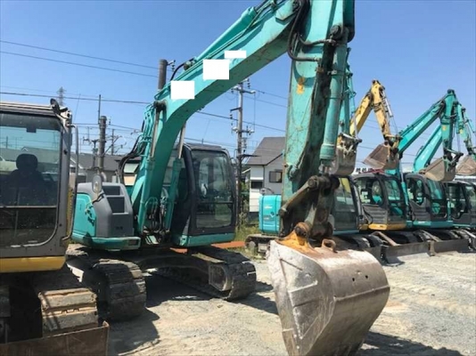 KOBELCO SK135SR-1ES # YY04-10213 มีลายต่อหัวเจาะ มือสองญี่ปุ่น