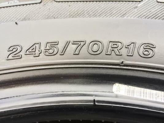 ยางน้องๆป้ายแดง Bridgestone 245 70 16 ปี18 มีให้เลือก 10ชุด ดอกเต็ม ไม่มีปะ เนื้อนิ่มๆ ใช้ยาว ราคาไม