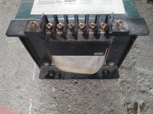 หม้อแปลงไฟ220vออก100/110v 2kva