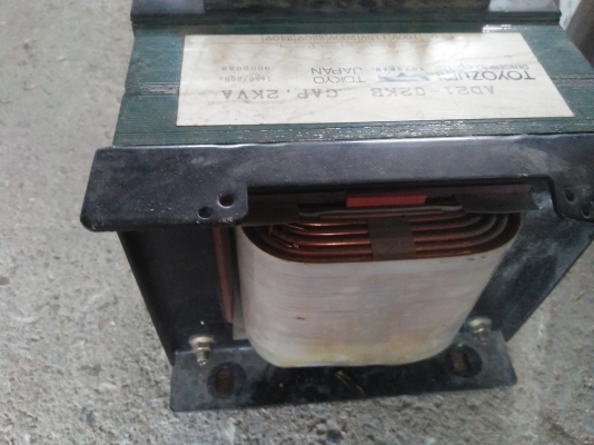 หม้อแปลงไฟ220vออก100/110v 2kva หม้อแปลงไฟ220vออก100/110v 2kva