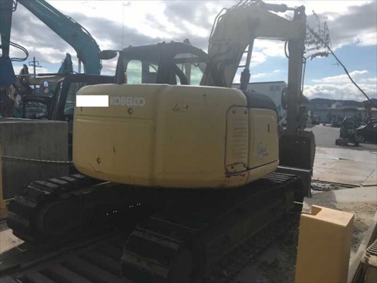 KOBELCO SK135SR-1ES #YY04-10140 พร้อมใบมีด ลายหัวเจาะ นำเข้าจากญี่ปุ่น โทร. 080-6565422 (หนิง)