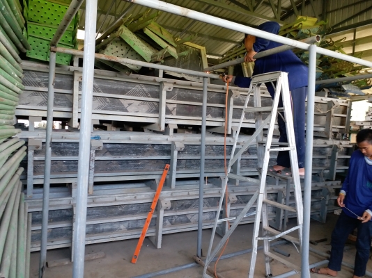 ขายแบบหล่อเสาโรงงาน 0.4 x 0.5 x 8.00 m.