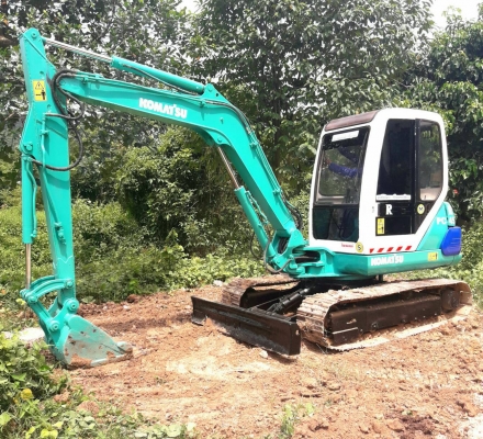 ขายรถแบคโฮ KOMATSU PC45-7 มีระบบหัวกระแทก ราคา 430000