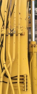 ขายแบคโฮ Sumitomo210-5 ใช้งานมา7000ซ.ม. เอกสาร ท.บ ปี57