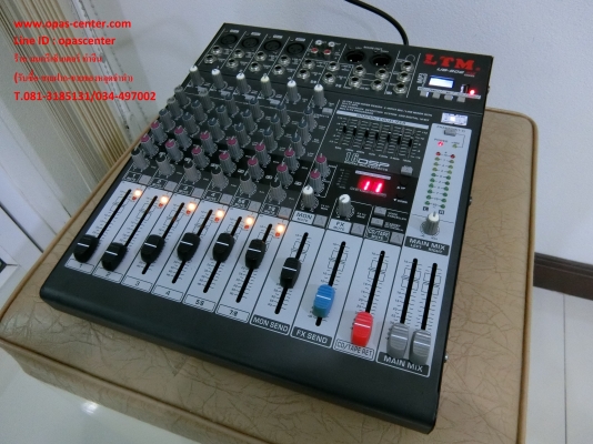 มิกเซอร์ LTM 8 ช่อง รุ่น UB-802 USB สภาพใหม่ พร้อมใช้งาน มิกเซอร์ LTM 8 ช่อง รุ่น UB-802 USB สภาพใหม่ พร้อมใช้งาน