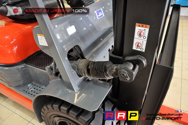 ขายรถโฟล์คลิฟท์มือสอง TOYOTA รุ่น 6FD30-33023 นำเข้าจากประเทศญี่ปุ่น 100\% ไม่เคยใช้งานในไทย