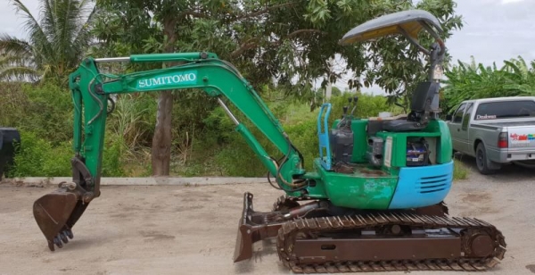 ขายด่วนรถเเบคโฮ ซูมิโตโมSH30JXรถนอกเพื่งนำเข้ามาใหม่สวยเดิมๆเคื่องดีปั่มแรงคอลโทลน้ำมันปั้มนิ้ว บูมอามร์สวยเร็วแรงไม่โหลด เครื่องอีซูซู3สูบระบบเต่ากะต่ายลายหัวกะแทกพร้อมครบรถยังไม่เคยใช้งานในไทยเลย