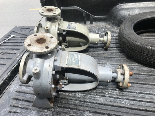 ( เหลือ 1ตัวครับ )ขายหัวปั๊มน้ำหอยโข่ง Nimbus pump made in Japan ใบทองเหลือง รุ่นใบพัดใหญ่ส่งน้ำไกล ขนาดเข้า 3นิ้ว ออก 2นิ้ว สภาพสวย หมุนนิ่ม พร้อมใช้งาน มี 2ตัว