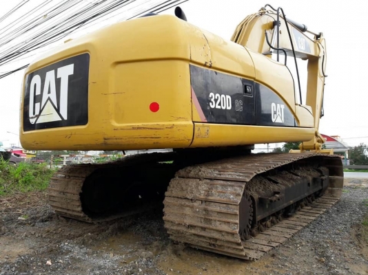 รถแบ็คโฮ CAT 320D เครื่อง/ปั๊มเดิม ไฟฟ้าครบ เอวแน่น ช่วงล่างเต็ม ไม่โหลด เอกสารพร้อม