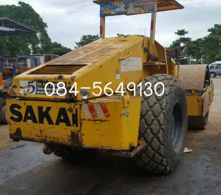 รถบด 10 ตัน 2 เพลา SAKAI SV512TF รถพร้อมใช้งาน เอกสารเล่มทะเบียน