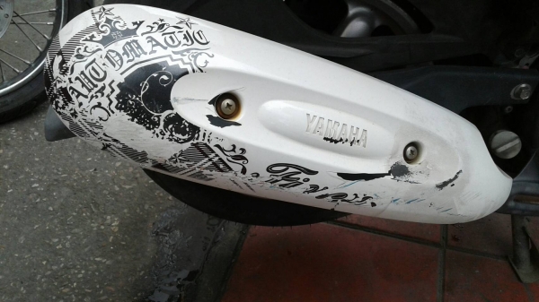 ขาย Yamaha Fiore 115 i ปี 54 เครื่องดีเดิมๆ ภายนอกใช้ได้ สีแดงซีดๆหน่อย เล่มพร้อมชุดโอน