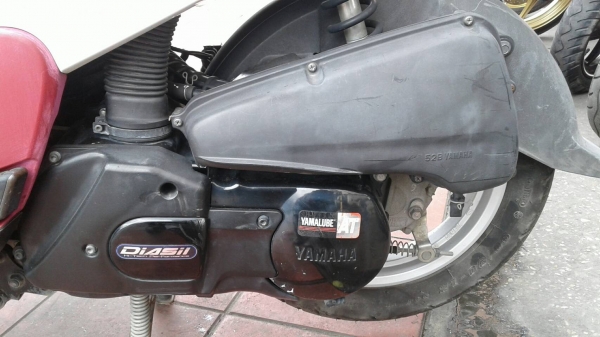 ขาย Yamaha Fiore 115 i ปี 54 เครื่องดีเดิมๆ ภายนอกใช้ได้ สีแดงซีดๆหน่อย เล่มพร้อมชุดโอน
