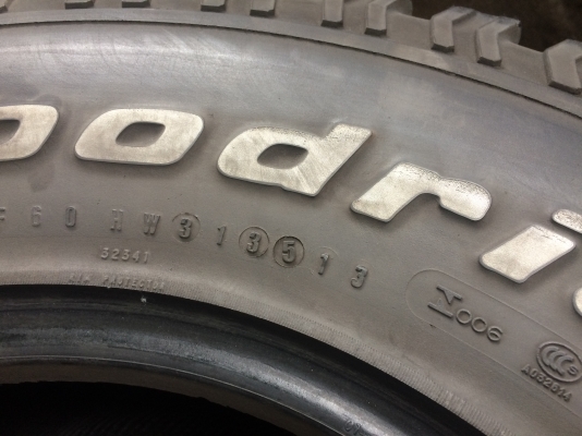 มือ2 BF Goodrich All-Terrain KO 31 10.5 r15 มือ2 BF Goodrich All-Terrain KO 31 10.5 r15