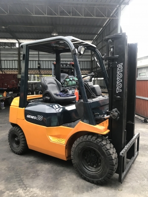 ทางบริษัทยินดีนำเสนอขายรถฟอร์คลิฟท์ยี่ห้อ TOYOTAรุ่น7FD25-21112 ทางบริษัทยินดีนำเสนอขายรถฟอร์คลิฟท์ยี่ห้อ TOYOTAรุ่น7FD25-21112