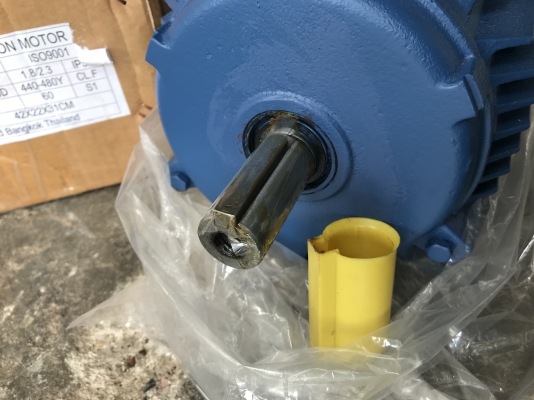 ขายมอเตอร์ Trane 2HP. 380V 1400rpm. ของใหม่ในกล่อง ไม่เคยใช้งาน