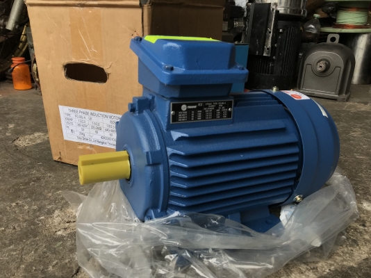 ขายมอเตอร์ Trane 2HP. 380V 1400rpm. ของใหม่ในกล่อง ไม่เคยใช้งาน