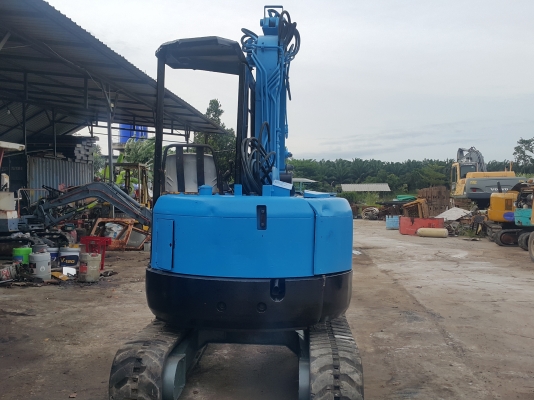 รถแบคโฮ HITACHI EX30 รถเก่านอกพึ่งนำเข้า ยังไม่เคยใช้งานในไทย คอนโทลสั้น ปั๊มนิ้ว มีไลน์หัวกระแทกไฟฟ้า รถสวย สภาพดี พร้อมใช้งาน มีเอกสารใบอินวอยซ์ มี VDO การทำงานให้ชม