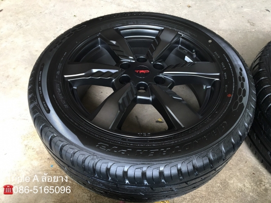 ล้อแม็กป้ายแดง All New Fortuner TRD ขอบ 20 พร้อมยางป้ายแดง 265-50-20 Dunlop ปี 18 แม็กสวยกริ๊บ ตุ่มอลัง
