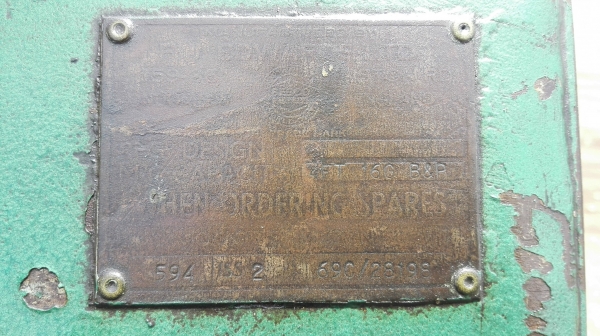 ขายเครื่องพับมือโยกอังกฤษ EDWARDS ENGLAND 4 ฟุต ถอดฟันได้