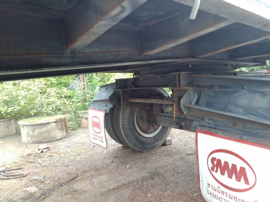 ขายลูกพ่วง สามมิต พื้นเลียบ 2 เพลายาว 6.50 กว้าง 2.48 เมตร ปี56 ขายลูกพ่วง สามมิต พื้นเลียบ 2 เพลายาว 6.50 กว้าง 2.48 เมตร ปี56