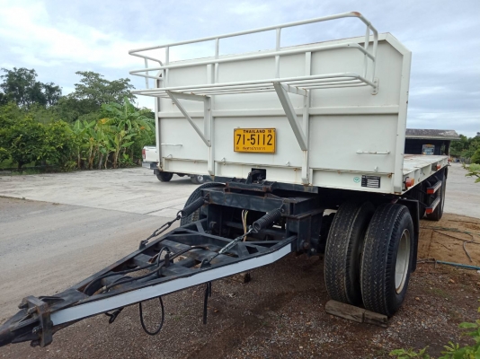 ขายลูกพ่วง สามมิต พื้นเลียบ 2 เพลายาว 6.50 กว้าง 2.48 เมตร ปี56 ขายลูกพ่วง สามมิต พื้นเลียบ 2 เพลายาว 6.50 กว้าง 2.48 เมตร ปี56