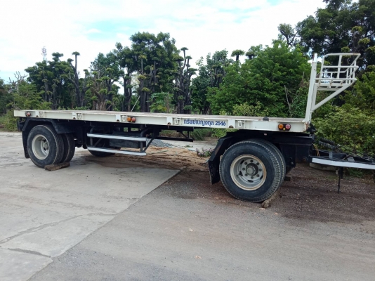 ขายลูกพ่วง สามมิต พื้นเลียบ 2 เพลายาว 6.50 กว้าง 2.48 เมตร ปี56 ขายลูกพ่วง สามมิต พื้นเลียบ 2 เพลายาว 6.50 กว้าง 2.48 เมตร ปี56