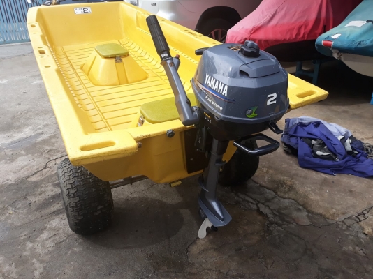 เรือตกปลาPVC 10ฟุต RYOBI JAPAN ((ไม่รวมรถลาก))
