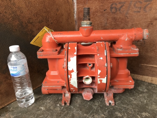 ขายปั๊มไดอะแฟรม Wilden made in USA โครงสร้างอลูมิเนียม ขนาด 1นิ้ว สภาพสวย ดูดแรง พร้อมใช้งาน