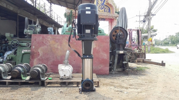 ปั้มน้ำแรงดันสูงมัลติสเตทแบบตั้ง GRUNDFOS ขนาด 40 HP 380V Hmax 149 m / Q 64 m3/h ท่อ 4” ปั้มน้ำแรงดันสูงมัลติสเตทแบบตั้ง GRUNDFOS ขนาด 40 HP 380V Hmax 149 m / Q 64 m3/h ท่อ 4”