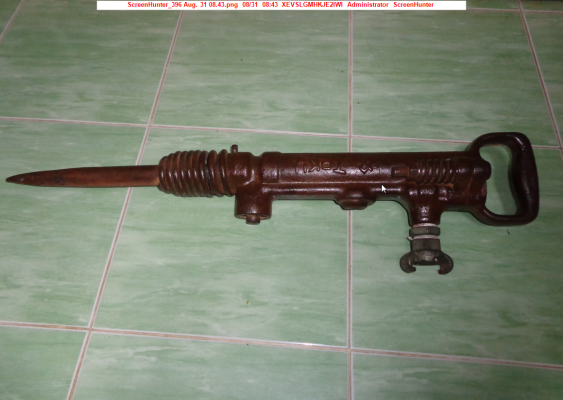 ขายสกัดคอนกรีตใช้ลม TOKU รุ่น TCA-7(7.2กก.) จากประเทศญี่ปุ่น พร้อมดอกสกัดแหลม