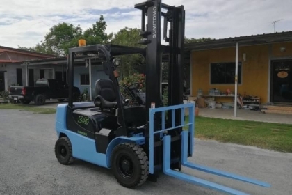 ขาย รถโฟคลิฟท์ SUMITOMO 2.5ตัน ดีเซล เสา 4เมตร นำเข้าจากญี่ปุ่น โทร.090-986-2521 อ๊อบ