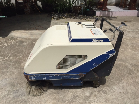 รถกวาดถนน เก็บขยะ ดูดฝุ่น HOWA รุ่น HF58 มือสองจากญี่ปุ่น