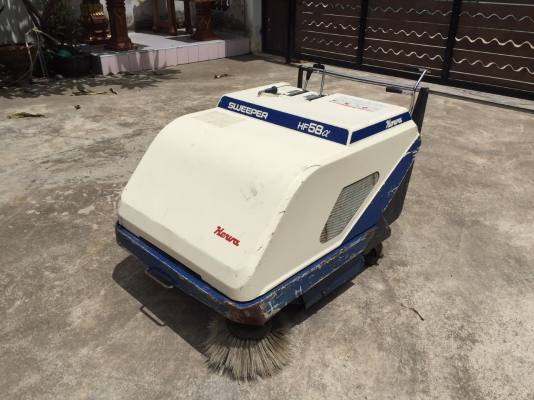 รถกวาดถนน เก็บขยะ ดูดฝุ่น HOWA รุ่น HF58 มือสองจากญี่ปุ่น