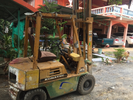 ขาย โฟคลิฟ KOMATSU สภาพดี ไม่ค่อยได้ใช้